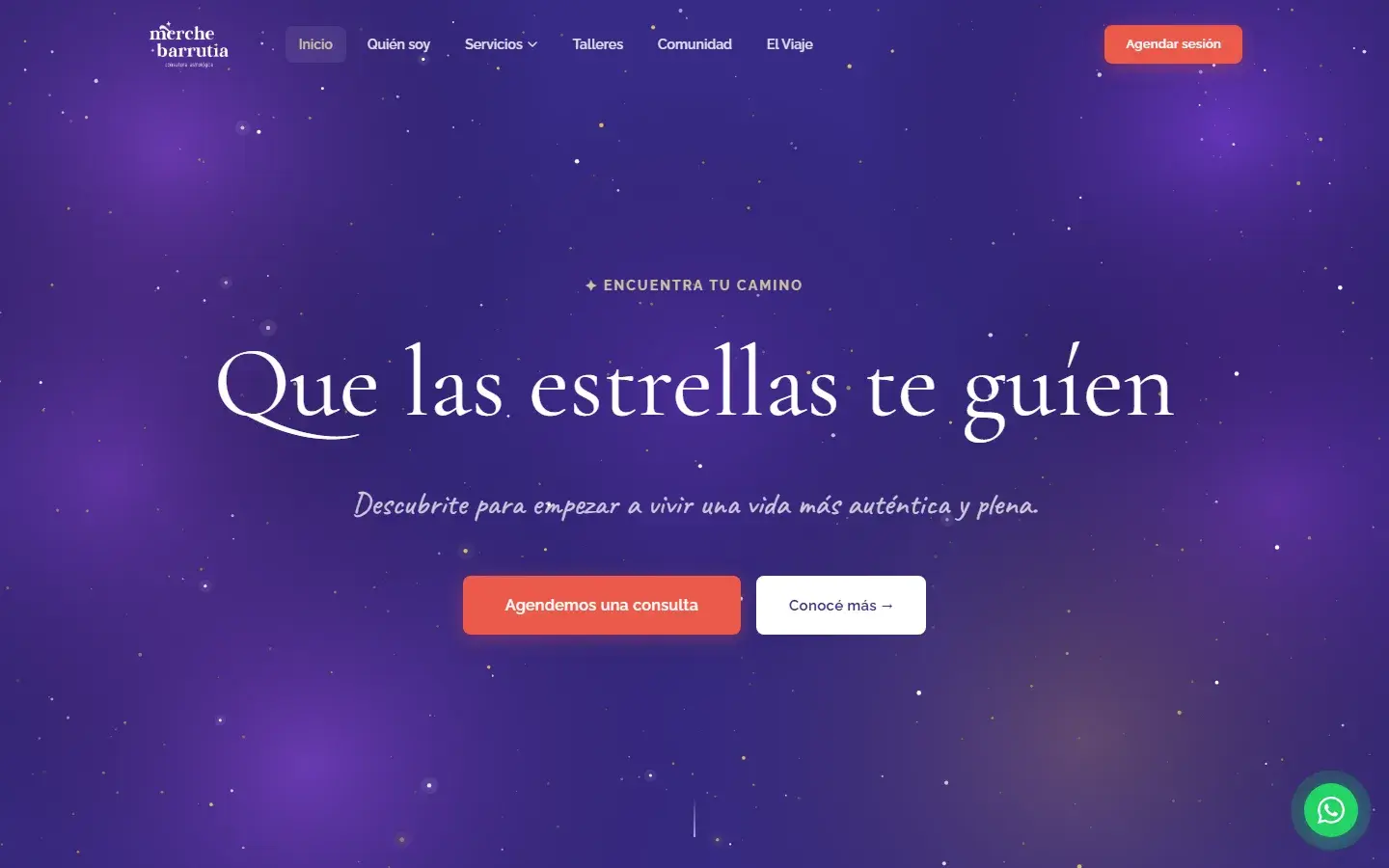 Captura del sitio Merche Barrutia
